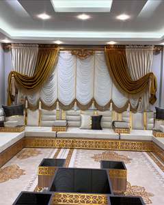 Sièges au sol orientaux, canapé ethnique, canapé Majlis arabe, canapé de style ottoman, ensemble Jalsa arabe, sièges au sol orientaux de luxe - Product Image 4