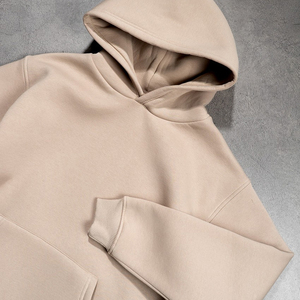 เสื้อฮู้ดผ้าคอตตอนผ้าฟลีซลายสก็อตด้านหน้าสำหรับผู้ชายเสื้อฮู้ดแบบสั่งทำสำหรับฤดูหนาว - Product Image 6