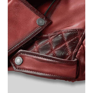 แจ็กเก็ตหนังแท้สำหรับผู้ชายเสื้อแจ็คเก็ตหนังแท้ดีไซน์แบบใส่ได้ทั้งชายและหญิงสินค้ามา2025 - Product Image 5