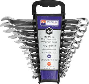 Wholesale Sterling Pro Combination <b>Spanner</b> Standard Chrome Plated Wrench Multi-Size Hand <b>Tools</b> for Automotive Engineering use - Product Image 4