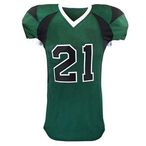 Ensembles d'uniformes de football américain pour hommes de haute qualité, 100% polyester, manches courtes, été, sur mesure, vente en gros - Product Image 3