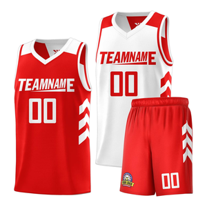 Maillot de basket-ball personnalisé de haute qualité pour garçons Shorts Vêtements de sport pour jeunes Conception d'équipe imprimée respirante Numéro de nom personnalisé Nouveau - Product Image 4