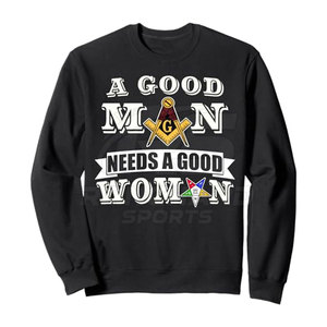 Sudadera Masónica para Hombre, Ropa Masónica, Sudadera Masónica con Diseño Personalizado - Product Image 1
