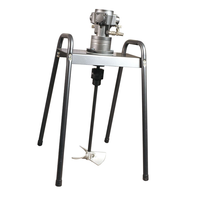 Support d'outils pneumatiques agitateur mélangeur d'air de peinture pour mélanger le revêtement de peinture
