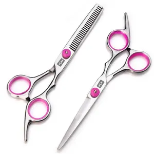 Hair Cutting Scissors Hair Cutting Shear Hairdressing Kit for Home Salon Barber Gift with Thinning Shears Hair Razor Comb