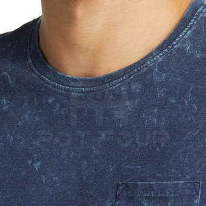 Camisetas Casuales para Hombre, Estilo Moderno, Lavado Ácido, Diseño de Logotipo Personalizable, Secado Rápido, Transpirables, 220g, Hechas de Fibra de Algodón/Bambú - Product Image 6