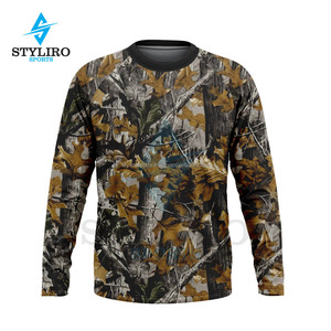 เสื้อยืดเจอร์ซีย์พิมพ์ลายพรางต้นไม้ ระบายอากาศได้ดี เป็นมิตรกับสิ่งแวดล้อม แขนยาว สำหรับผู้ชาย สไตล์สตรีทแวร์ เหมาะสำหรับการล่าสัตว์ เดินป่า ตั้งแคมป์ และกิจกรรมกลางแจ้งอื่นๆ - Product Image 5