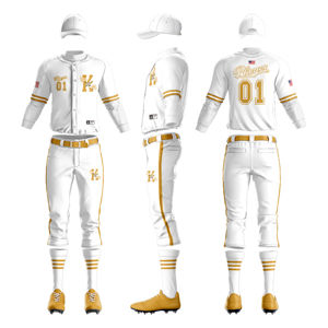 Haute qualité vêtements de sport meilleure conception poids léger 2025 nouveauté Polyester matériel Baseball uniforme - Product Image 1