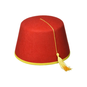 Nouveau Design maçonnique maître couronne étui/étui à capuchon souple haute qualité chapeau maçonnique 33e degré rite écossais casquette rouge broderie à la main - Product Image 2