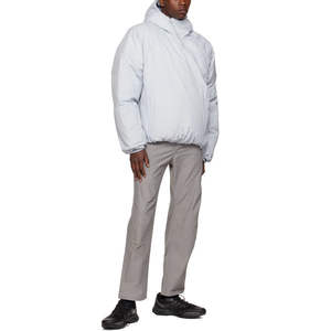 Doudoune personnalisée d'hiver de haute qualité avec fermeture éclair complète coupe-vent grande taille nouveau style de veste bouffante au design à bulles Offre Spéciale pour homme - Product Image 3