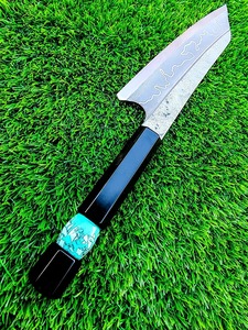 Cuchillo de Chef de Acero al Carbono Hecho a Mano, Bellamente Diseñado y Fácil de Agarrar, Viene con Funda de Cuero, Cuchillos para Camping y Supervivencia. - Product Image 3