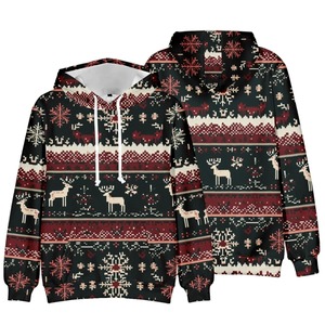 100% coton Sublimation imprimé pull personnaliser sweats à capuche élégants pour femme 2025 sweats à capuche respirants à épaules tombantes - Product Image 1