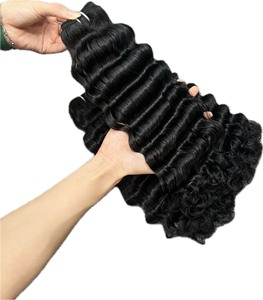 ผมต่อแบบเส้นผมมนุษย์บริสุทธิ์เวียดนาม100% 100gr ผมใหม่ล่าสุด - Product Image 3