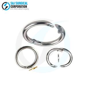 Anillo nasal profesional para ganado, acero alemán esterilizable para Hospital para higiene en uso clínico veterinario - Product Image 1