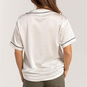 Ropa de equipo de béisbol y softbol, camisetas de poliéster 100% transpirables personalizadas de alta calidad - Product Image 5