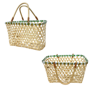 ARTÍCULO CALIENTE Bolsos de bambú bellamente hechos a mano de Vietnam El regalo ideal para los amantes de la moda ecológica - Product Image 1