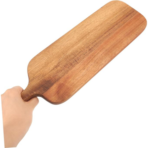 Planche à découper en bois de manguier avec poignée en forme de cœur Planche à découper en bois élégante pour outils de cuisine - Product Image 4