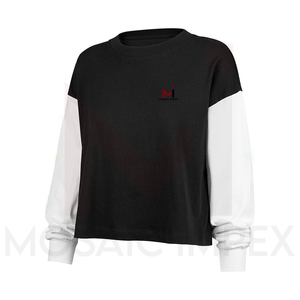 Mosaic Impex Sweatshirts surdimensionnés personnalisés pour hommes Col rond avec poches latérales et manches Vêtements d'hiver lourds - Product Image 2