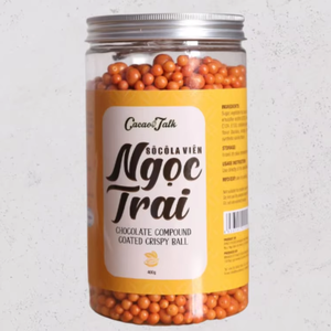 Bolas crujientes de chocolate de fábrica OEM HALAL Premium Pearl Gold Bolas crujientes de chocolate Cacao 400G 4KG Panadería Candy Cacao Talk - Product Image 1