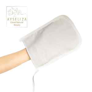 Manoplas orgánicas de cuerpo completo, cepillos de baño de fibra vegetal Natural para tratamiento de Spa, guante de baño Exfoliante para piel muerta - Product Image 3