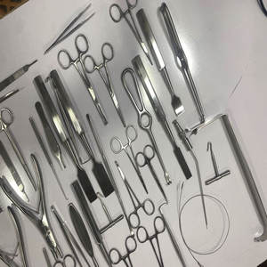 Kit de cirugía ortopédica básica de marca, juego de instrumentos médicos quirúrgicos ortopédicos de calidad alemana, articulación ósea de acero inoxidable - Product Image 3