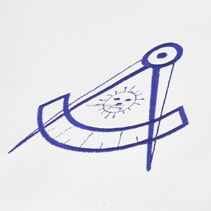 ขายส่งเครื่องประดับพิธีกรรมเมสัน OEM เช่น ผ้ากันเปื้อน สายสะพาย ปลอกคอ ปักลายตามสั่ง อุปกรณ์เสริมคุณภาพสูง - Product Image 3