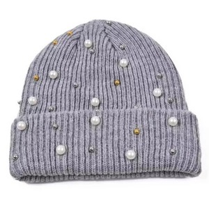 Gorro personalizado de moda de invierno con diseño de diamantes de imitación multicolor elegante gorro cálido fabricante OEM ODM - Product Image 5