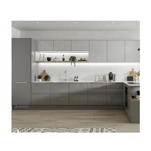 Muebles Modulares Modernos, Gabinete de Cocina de Melamina, Listo para Armar, Color Personalizado, Gabinetes de Madera MFC, Estándar SangVi CARB P2 - Product Image 5