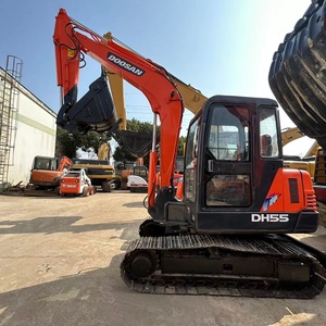 Doosan รถขุดตีนตะขาบ DH55เกาหลีชุด DH50รถขุดมือสองสภาพดี - Product Image 5