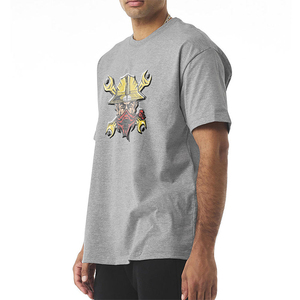 OEM suave patrón 100% algodón camiseta personalizada 3D espuma Puff impresión diseño Digital logo camiseta hombres camiseta para hombres - Product Image 2