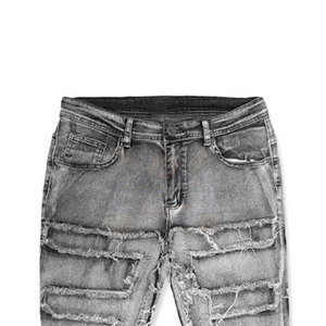 Thiết Kế Độc Đáo Top Bán Trọng Lượng Nhẹ Giản Dị Tối Của Nam Giới loe Và Xếp Chồng Lên Nhau Quần Chất Lượng Cao Cấp Bền 100% Cotton - Product Image 6