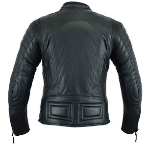 Chaquetas de cuero de moto para hombre de estilo único Color sólido Diseño único Ropa deportiva Chaqueta de cuero de moto - Product Image 3