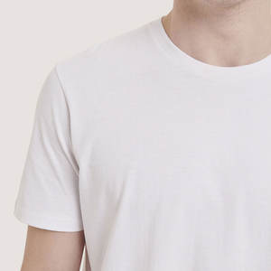 Premium 52% algodón peinado, 48% poliéster camiseta Jersey cuello redondo Camiseta - Product Image 2