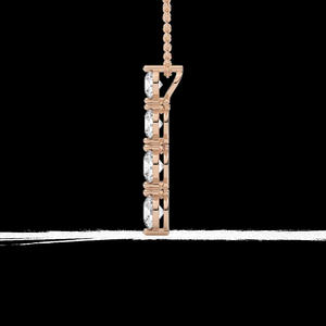 Pendentif Eternal Journey en diamant rond de 2,15 carats, taille bézel, certifié IGI et GIA, clarté EF/VS, cultivé en laboratoire, pour offrir en cadeau - Product Image 3