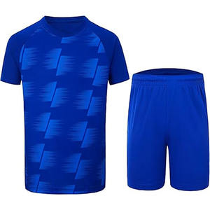 Ensemble maillot et short de football, kit de football par sublimation, uniforme de football, design personnalisé, kit de football d'équipe, téléchargé par Dress Sports - Product Image 1