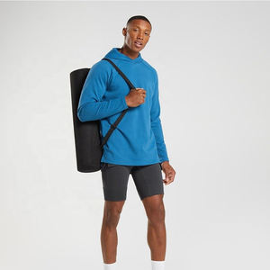 Nouveauté, logo et couleur personnalisés, quantité en vrac, sweats à capuche unis vierges pour hommes, sweats à capuche en relief personnalisés pour hommes - Product Image 4