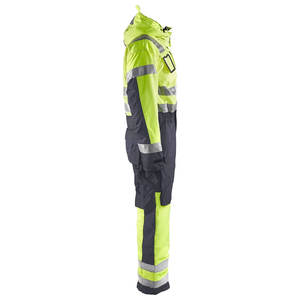 ชุดคลุมทำงานแบบสะท้อนแสงสำหรับฤดูหนาวแบบกำหนดเองของ OEM ชุดคลุมทำงานกันน้ำสำหรับงานก่อสร้างสำหรับผู้ชาย - Product Image 5