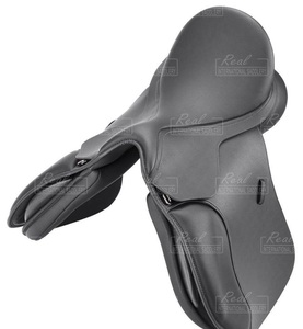 Selle de cheval en cuir véritable de haute qualité pour dressage, style western et anglais, pour l'équitation en contact étroit, modèle d'équitation internationale authentique - Product Image 2