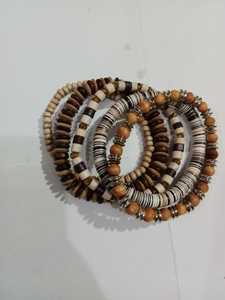 Cuentas de resina hechas a mano modernas y collar con colgante de perla de imitación joyería de moda artesanías para bodas - Product Image 4