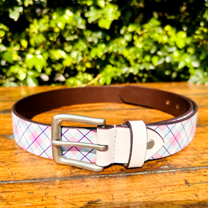 Ceinture en cuir véritable longueur personnalisée de qualité supérieure pour hommes femmes laiton Antique pour boucle conception imprimée lourde dernière version - Product Image 2