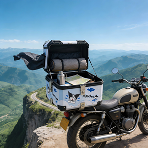 กล่องท้ายมอเตอร์ไซค์อะลูมิเนียมขนาด 45 ลิตร สำหรับการขับขี่ประจำวันและการเดินทาง - Product Image 2