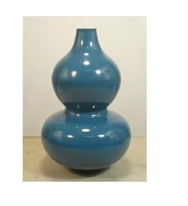 Vase en métal enduit de poudre fini vaisselle décorative Pot de fleur décoration de maison et d'hôtel utilisation de salon prix de gros en vrac - Product Image 2