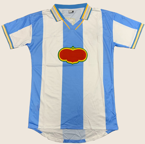 Camiseta de fútbol unisex al por mayor personalizada 100% poliéster sublimación impresa servicio OEM corte automatizado - Product Image 6