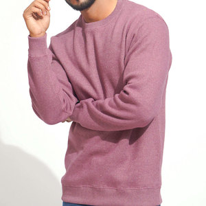 Vente en gros Sweat-shirt à col rond thermique pour hommes Design uni vierge Sweatshirts de haute qualité pour hommes Fabricant de vêtements personnalisés - Product Image 3