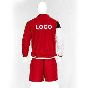 Conjunto de Jogger para hombre de alta calidad Chaqueta con cremallera personalizable con chándales de algodón 100% ecológicos - Product Image 6