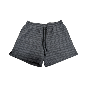 Pantalones cortos personalizados de doble capa para hombre, sublimación, rendimiento, entrenamiento, fuerza, Fitness, con aberturas, de OSTROWEARS ENTERPRISES - Product Image 4