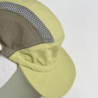 Casquette de camping d'extérieur unisexe personnalisée en nylon non structuré, 5 panneaux, imperméable, en maille, réglable, séchage rapide, légère et respirante
