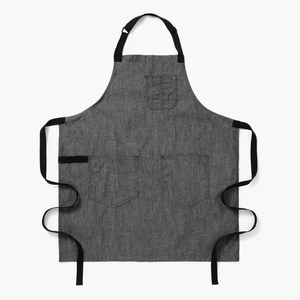 Guangdong Daily Necessities Canvas Cooking <b>Apron</b> With Pocket Custom logo Unisex Adult Adjustable Canvas <b>Apron</b> for Cooking - Product Image 2