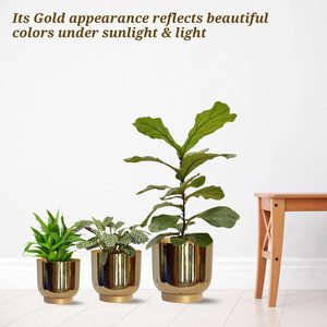 Macetas y macetas más vendidas, acabado decorativo para el hogar y la decoración de bodas, macetas de metal al precio más barato - Product Image 3
