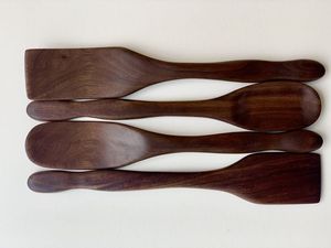 STIRRING Natural Teak or Acacia Wooden <b>Kitchen</b> <b>Utensils</b> Set With Spoon Rest Wooden Cooking Spoons Set and <b>Utensils</b> <b>Holder</b> - Product Image 4